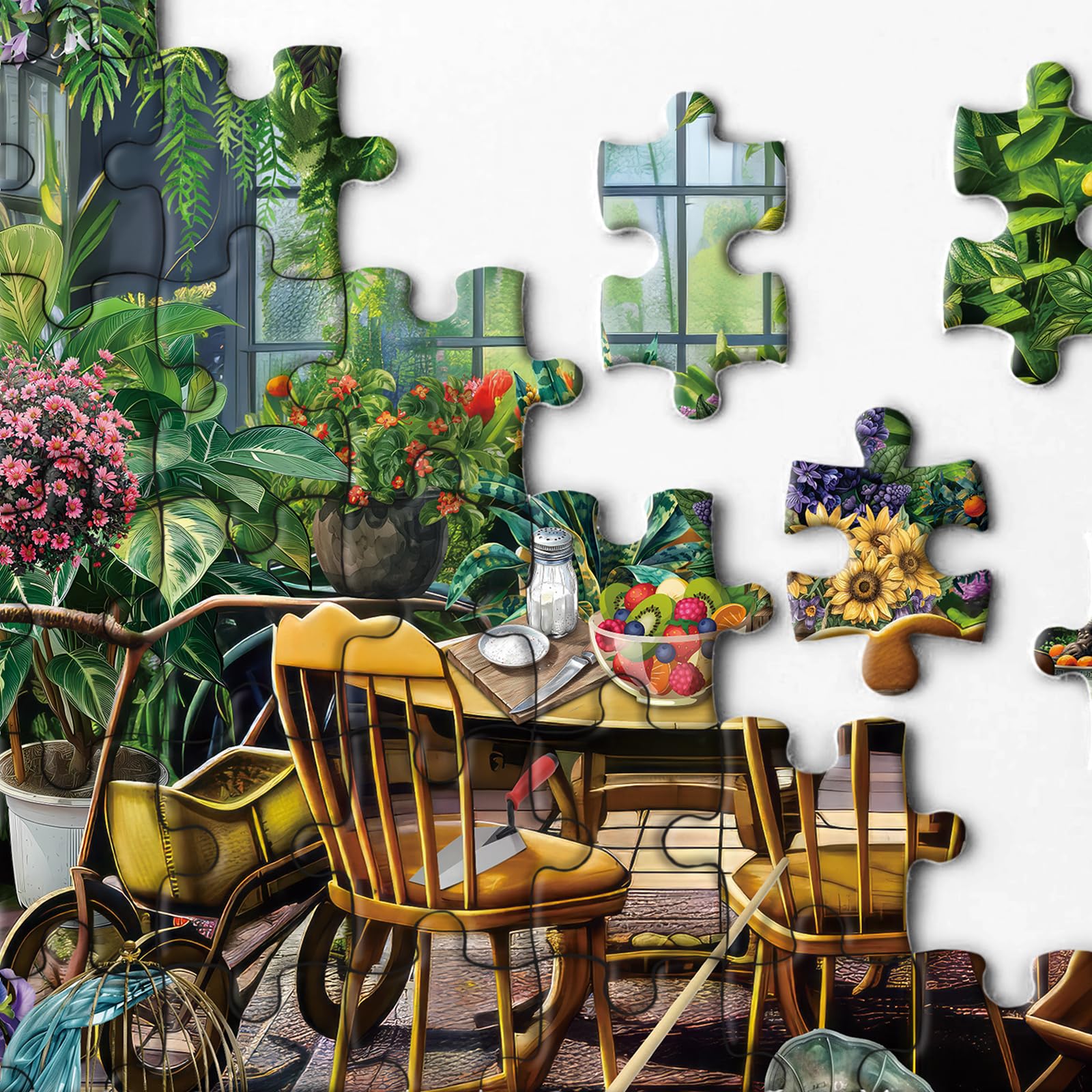 Amazon.com: Flower Plant Garden Puzzle 1000 Pieces for Adults